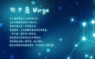处女座男生(处女座男生性格和脾气缺点)