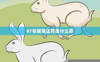 87年属兔2023年本命年运势(87年属兔人2025年运势)