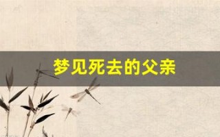 梦见死去的父亲(梦见死去的父亲又活过来了)